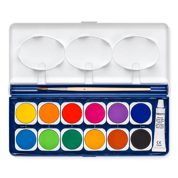 STAEDTLER Noris Club 888 watercolors, 12 colors